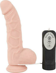 You2Toys Medical Silicone Thrusting Vibrator Flesh You2Toys Medical Silicone Thrusting Vibrator Flesh