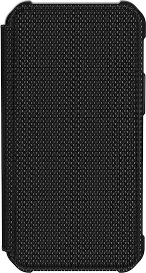 UAG Metropolis Buchen Sie Stoff Schwarz (iPhone 12 mini)