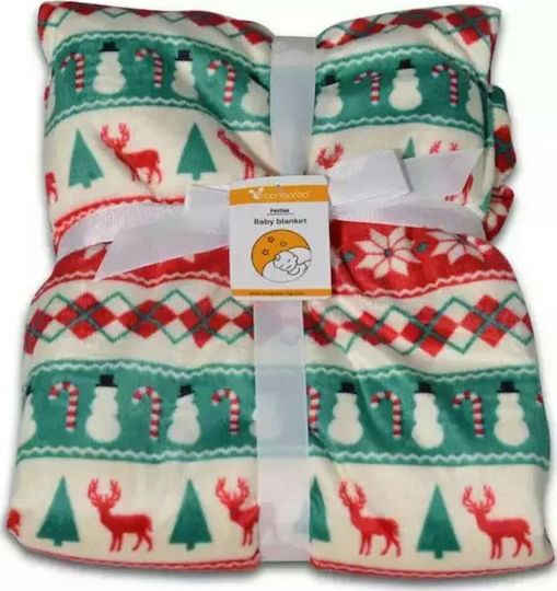 Cangaroo Baby Blanket Nursery Swaddling Blanket Festive 75x105cm