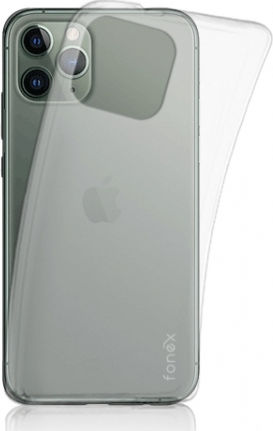 Fonex 0.2mm Back Cover Σιλικόνης 0.2mm Διάφανο (iPhone 12 mini)