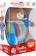 Globo Sleep Toy Vitamina G Plush Bear made of Fabric with Music for 0++ Months