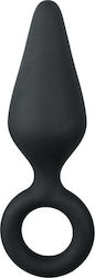 Easytoys Pointy Анален Щепсел Large Черен 15см