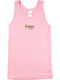 Minerva Kinder Unterhemd Tank-Top Rosa 1Stück