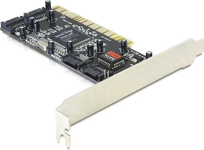 DeLock Card de control PCI cu 4 porturi SATA III