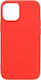 iNOS S-Cover Silicone Back Cover Red (iPhone 12...