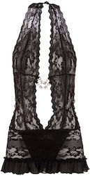 Cottelli Collection Little Lace Dress Black
