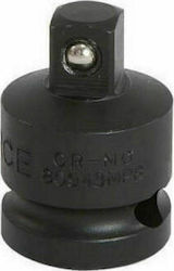 Pneumatic Adapter from Female 3/8'' to Male 1/2'' Pneumatic Adapter with Drive Size 3/8'' and Adapter Output 1/2'' Pneumatic Adapter from Female 3/8'' to Male 1/2'' Pneumatic Adapter with Drive Size 3/8'' and Adapter Output 1/2''