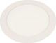 Eurolamp Round Metallic Recessed Spot with Integrated LED and Warm White Light 9W 810Lm White 14.5x14.5cm. 1pcs