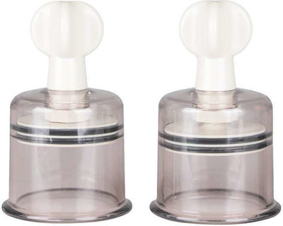 Easytoys Nipple & Clit Suckers Αναρροφητής Sfârcuri Transparent 2buc ET046CLR