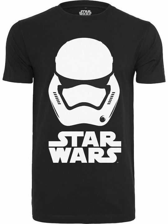 Merchcode Trooper T-shirt Star Wars Μαύρο Βαμβακερό Merchcode Trooper T-shirt Star Wars Μαύρο Βαμβακερό