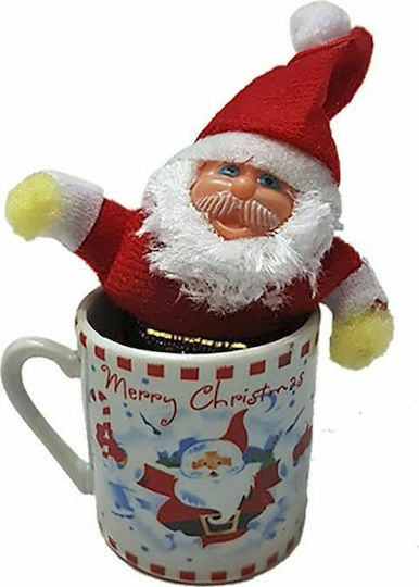 XMASfest 93-1619 Weihnachtliche Becher Mehrfarbig Weihnachtlich Becher Mehrfarbig L5.3xB5cm.