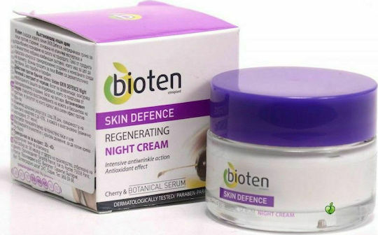 Bioten Skin Defence 35+ Αντιγηραντική Κρέμα Προσώπου Νυκτός 50ml