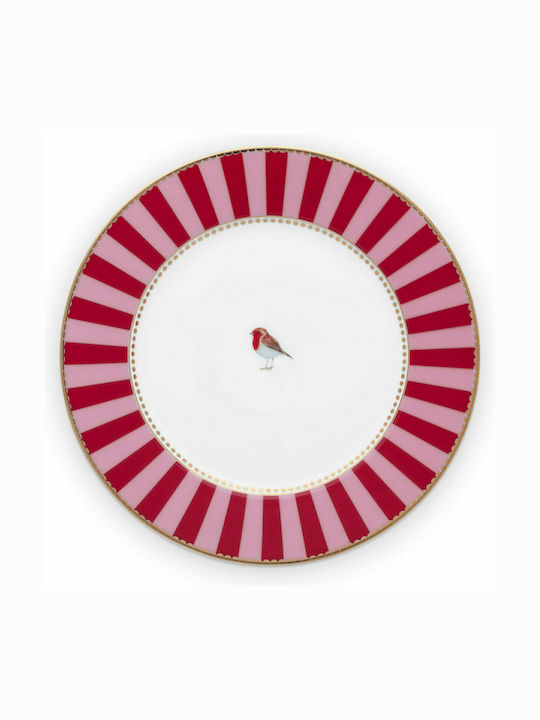 PiP Studio Love Birds Plate Desert made of Porc...