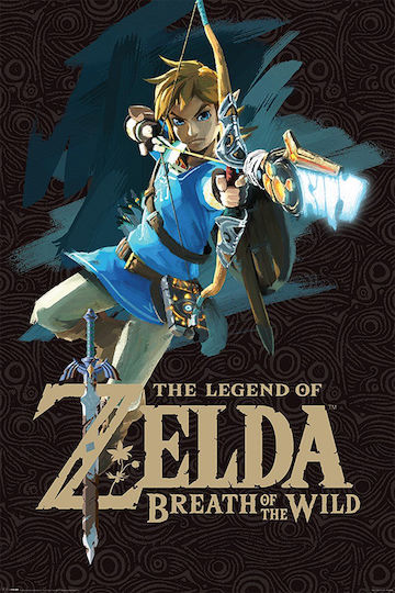 Pyramid International Детски Постер The Legend of Zelda - Breath of the Wild Maxi 91.5x61бр