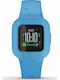 Garmin Kids Digital Watch Vivofit Jr 3 with Rubber/Plastic Strap Blue
