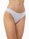 Minerva Cotton Women's Brazil 2Pack Seamless White