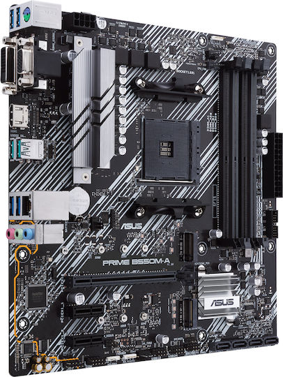 Asus Prime B550M-A/CSM Дънна платка Micro ATX с AMD AM4 Сокет
