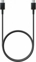 Samsung EP-DG980BBE Regular USB 2.0 Cable USB-C male - USB-C male Μαύρο 1m (bulk)