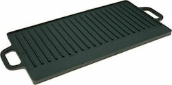 Grill Chef Baking Plate with Cast Iron Flat & Grill Surface 50x23.5cm