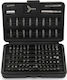 Tagred Set 100 Biți Șurubelniță Cruce / Torx / Steaua