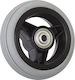 Wheel 100 x 30 mm 4'' Τροχός Πλαστικός Συμπαγής K-100/30-PU-I