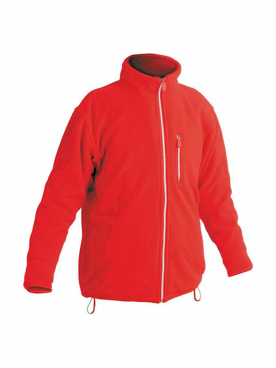 Stenso Karela Arbeitsjacke Fleece Kälte Rot 1694 30604005