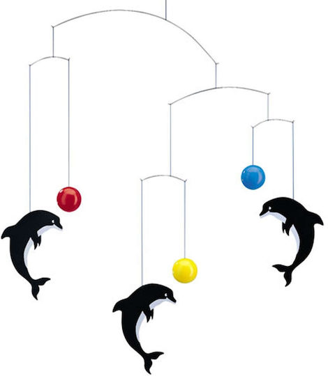 Flensted Mobiles Παιδικό Διακοσμητικό Μόμπιλε Δωματίου Ζωάκια 50x45cm