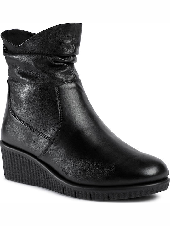 Caprice Women's Leather Platform Chelsea Boots ...