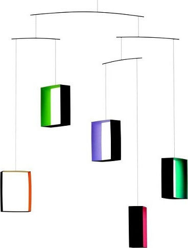 Flensted Mobiles Παιδικό Διακοσμητικό Μόμπιλε Δωματίου Παράθυρα Προοπτική 60x45cm