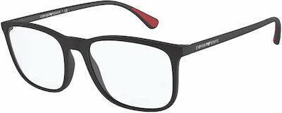 Emporio Armani Plastic Eyeglass Frame Black EA3177 5042