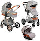 Cangaroo Alma Verstellbar 3 in 1 Baby Kinderwag...