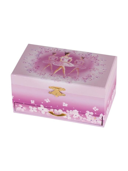 Goki Kids Jewelery Box Μπαλαρίνα Wooden 1pcs