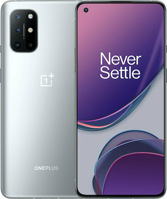 OnePlus 8T 5G Dual SIM (8GB/128GB) Lunar Silver