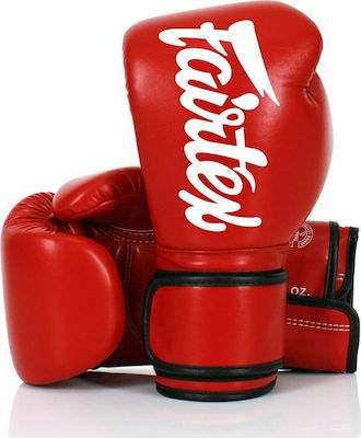 Fairtex BGV14 Synthetic Leather Boxing Competition Gloves Red