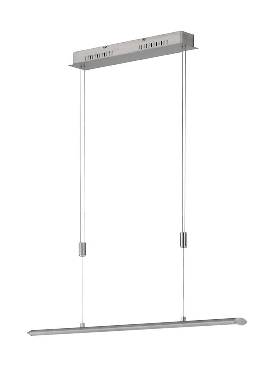 Fischer Honsel Beat TW Pendant Light LED Rail Silver