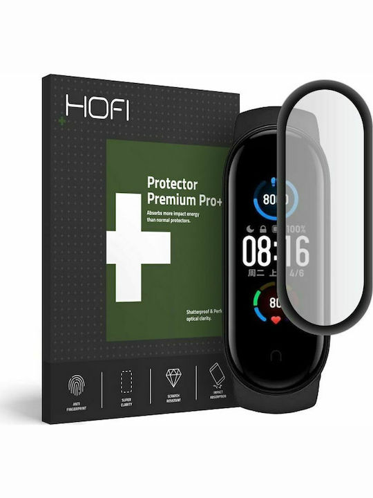 Hofi Anti-explosion Full Face Tempered Glass για το Mi Band 5 1τμχ 795787712368