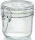 Bormioli Rocco Fido Vase Allgemeine Verwendung mit luftdichtem Deckel Glas Transparent 350ml