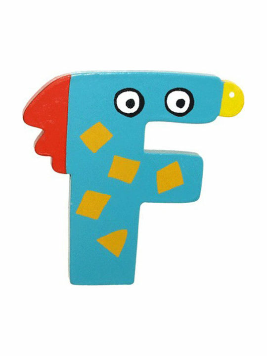 Tatiri Decorative Letter Light Blue made of Woo...