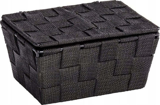 Wenko Adria Καλάθι Αποθήκευσης Πλαστικό με Καπάκι 19x14cm