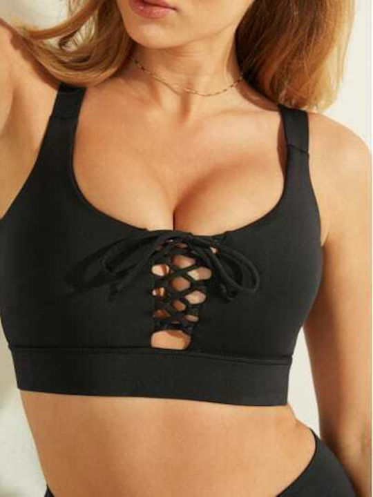 Guess Women's Sports Bra without Padding Black