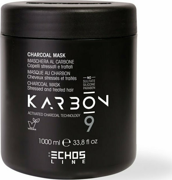 Echos Line Karbon 9 Charcoal Mask 1000ml - Skroutz.gr