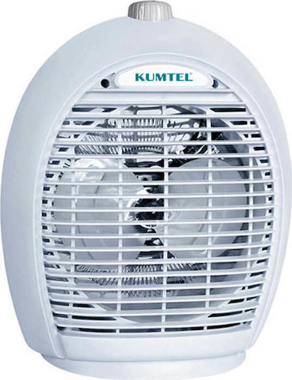 Kumtel Fan Heater Room Floor and Wall Gray 2000W