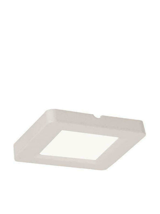 Eurolamp Square Outdoor LED Panel 2W with Natural White Light 7x7cm
