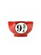 Half Moon Bay Harry Potter - Platform 9 3/4 Cereal Serving Bowl Round Ceramic Red with Diameter 13cm