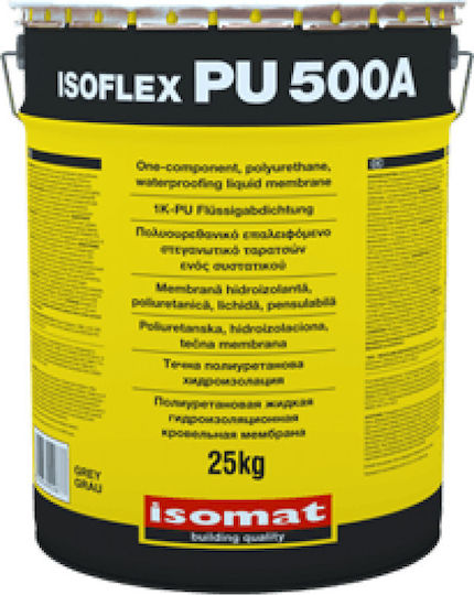 Isomat Isoflex PU 500 A Insulating Sealing Polyurethane 25kg Gray