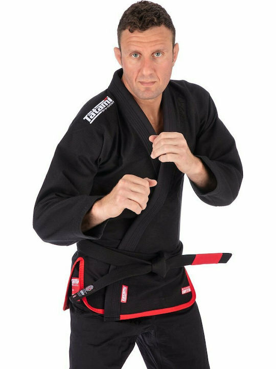 Tatami Fightwear Competitor GI Bărbați Uniforme Jiu Jitsu brazilian Negru