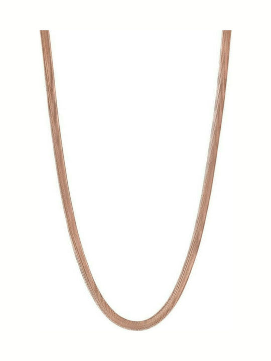Visetti Chain Neck Snake Gold-plated Length 60cm