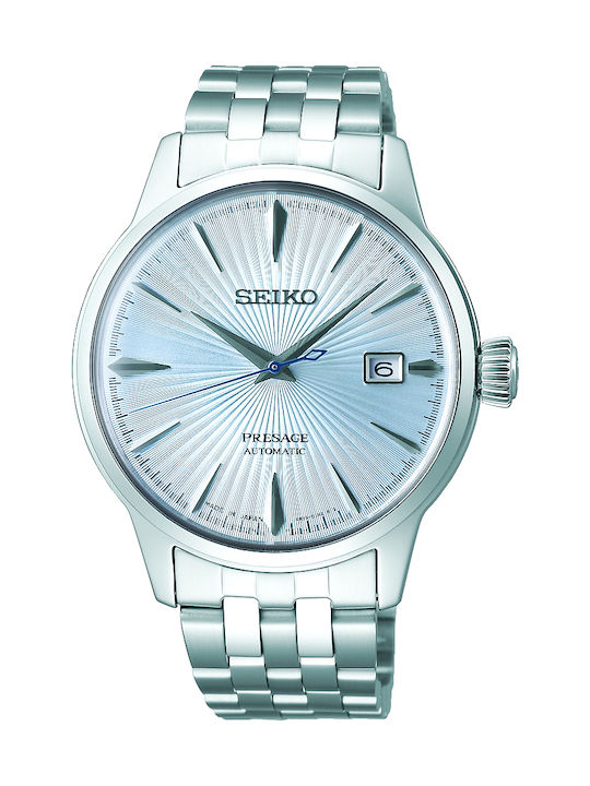 Seiko Presage Basic Line Ανδρικό Ρολόι 40mm Αυτ...