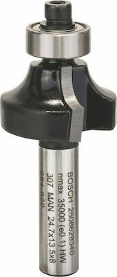 Bosch Φρέζα Στρογγυλέματος Υποδοχής 8mm 2608628340