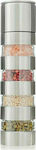 InnovaGoods Χειροκίνητος Μύλος Μπαχαρικών Inox σε Ασημί Χρώμα 21cm
